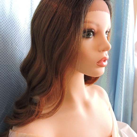 Divalicious Body Wave Lace Front Wig Brown Ombre main image 2